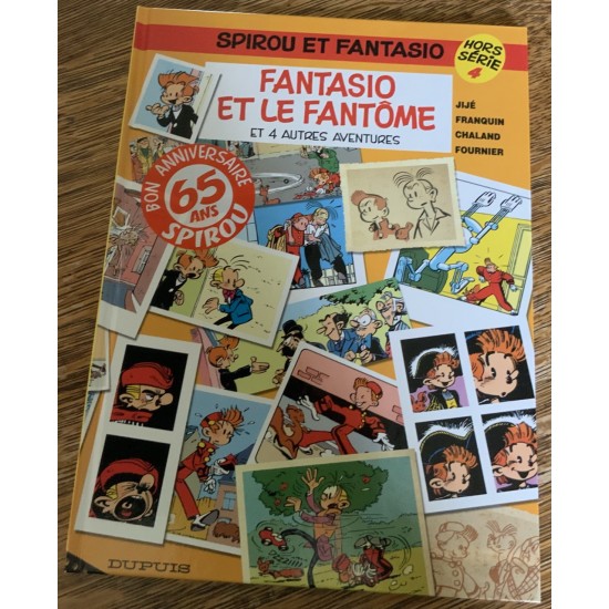 Spirou et Fantasio - HS04 - Fantasio et le fantôme et 4 autres aventures De Franquin